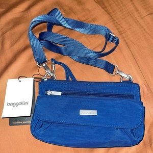 Baggallini Crossbody Mini in Navy Blue - NWT